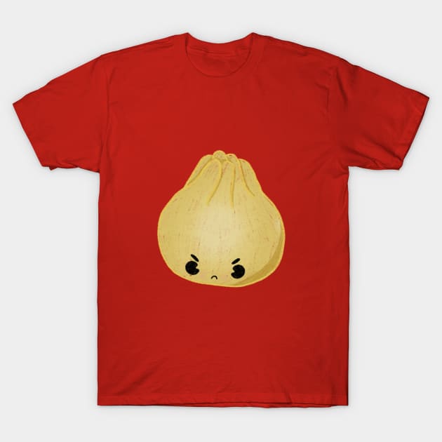 Grumpy Dumpling T-Shirt by Maddyslittlesketchbook